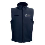 Gilets softshell en polyester et élasthanne 280 g/m² THC Baku avec zone d'impression