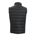 Gilets coupe-vent publicitaires légers en polyester MKT Belsan couleur noir