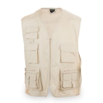 Gilets de travail personnalisés en coton et polyester MKT Soviet couleur beige première vue