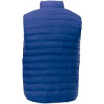 Gilets publicitaires en nylon 380T avec isolant Elevate Essentials couleur bleu deuxième vue arrière