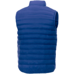 Gilets publicitaires en nylon 380T avec isolant Elevate Essentials couleur bleu troisième vue arrière