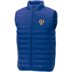 Gilets publicitaires en nylon 380T avec isolant Elevate Essentials couleur bleu vue impression transfert