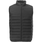 Gilets publicitaires en nylon 380T avec isolant Elevate Essentials couleur gris foncé deuxième vue frontale