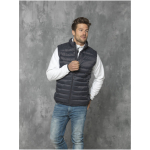 Gilets publicitaires en nylon 380T avec isolant Elevate Essentials couleur gris foncé