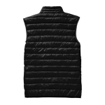 Gilets personnalisés en nylon 20D et duvet 115 g/m² Elevate Life couleur noir