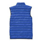 Gilets personnalisés en nylon 20D et duvet 115 g/m² Elevate Life couleur bleu