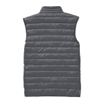 Gilets personnalisés en nylon 20D et duvet 115 g/m² Elevate Life couleur titan
