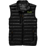 Gilets personnalisés en nylon 20D et duvet 115 g/m² Elevate Life vue impression transfert