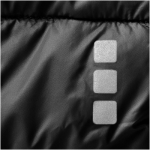 Gilet publicitaire femmes en nylon 20D et duvet 115 g/m² Elevate Life couleur noir vue détail 2