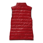 Gilet publicitaire femmes en nylon 20D et duvet 115 g/m² Elevate Life couleur rouge