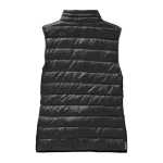 Gilet publicitaire femmes en nylon 20D et duvet 115 g/m² Elevate Life couleur gris foncé
