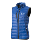 Gilet publicitaire femmes en nylon 20D et duvet 115 g/m² Elevate Life avec zone d'impression