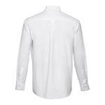 Chemises Oxford pour hommes en coton et polyester 130 g/m² THC Tokyo couleur blanc
