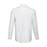 Chemises Oxford pour hommes en coton et polyester 130 g/m² THC Tokyo couleur blanc deuxième vue