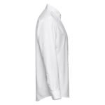 Chemises Oxford pour hommes en coton et polyester 130 g/m² THC Tokyo couleur blanc