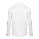 Chemises publicitaires cintrées pour hommes 115 g/m² THC Paris couleur blanc