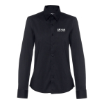 Chemises à logo pour femmes en coton et polyamide 115 g/m² THC Paris avec zone d'impression