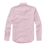 Chemise publicitaire Oxford pour hommes en coton 142 g/m² Elevate Life couleur rose clair 