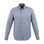 Chemise publicitaire Oxford pour hommes en coton 142 g/m² Elevate Life deuxième vue frontale