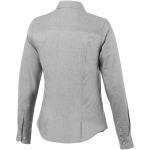 Chemise personnalisée Oxford femmes en coton 142 g/m² Elevate Life vue impression sérigraphique