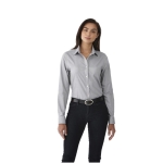 Chemise personnalisée Oxford femmes en coton 142 g/m² Elevate Life deuxième vue arrière