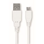 Écouteurs simple avec logo et Bluetooth 5.0 dans Ultimate Box couleur blanc