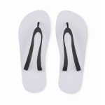 Tongs avec logo ou design pour la plage, taille 36-39 Beach Sublim couleur noir deuxième vue