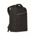 Sac à dos de bureau en RPET avec bretelles rembourrées pour PC de 13´´ couleur noir