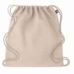 Sac cordon en chanvre Natural couleur beige