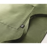 Tablier EcoFriendly couleur vert deuxième vue photographique