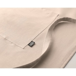 Tablier EcoFriendly couleur beige troisième vue photographique