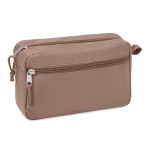 Trousse de toilette EcoFriendly couleur marron