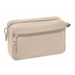 Trousse de toilette EcoFriendly couleur beige