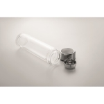 Bouteille en verre borosilicaté avec thermomètre 390 ml Termo Tactile couleur transparent quatrième vue photographique
