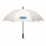 Parapluies personnalisés élégants et très résistant Ø116 Windproof couleur blanc vue principale