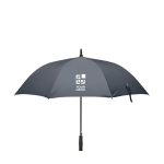 Parapluies personnalisés élégants et très résistant Ø116 Windproof vue avec zone d'impression