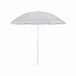 Parasol personnalisé en polyester de 1,5 m de diamètre Sun SPF30 couleur gris deuxième vue