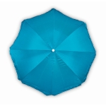 Parasol personnalisé en polyester de 1,5 m de diamètre Sun SPF30 couleur turquoise quatrième vue