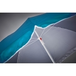 Parasol personnalisé en polyester de 1,5 m de diamètre Sun SPF30 couleur turquoise quatrième vue photographique