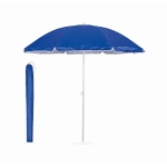 Parasol personnalisé en polyester de 1,5 m de diamètre Sun SPF30 couleur bleu roi