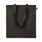 Sac en coton biologique bon marché 140 g/m2 Organic Colors couleur noir
