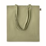 Sac en coton biologique bon marché 140 g/m2 Organic Colors couleur vert