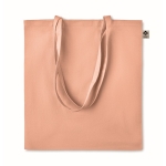Sac en coton biologique bon marché 140 g/m2 Organic Colors couleur orange