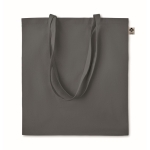 Sac en coton biologique bon marché 140 g/m2 Organic Colors couleur gris foncé