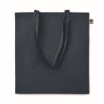 Sac en coton biologique bon marché 140 g/m2 Organic Colors couleur bleu marine