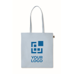 Sac en coton biologique bon marché 140 g/m2 Organic Colors vue avec zone d'impression