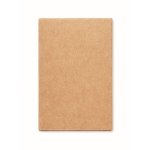 Jeu de cartes personnalisé en papier recyclé pour publicité recyclée couleur beige sixième vue