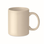 Tasse publicitaire économique en céramique colorée 300ml Basic Colors couleur beige