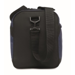 Sacs de sport et de voyage polyvalents au design formel RPET couleur bleu cinquième vue
