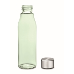 Bouteille en verre personnalisée colorée 500 ml Crystal Iceberg couleur vert clair deuxième vue